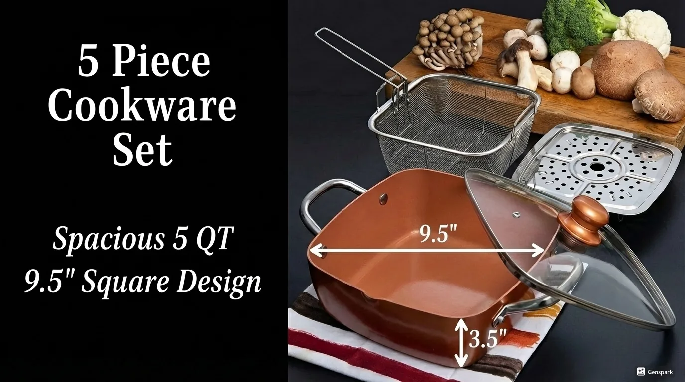 copper chef round pan sets content 1